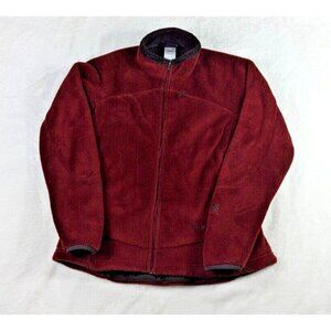 VTG 90s Patagonia R4 Fleece Jacket Womens L Red Polartec Regulator USA Made